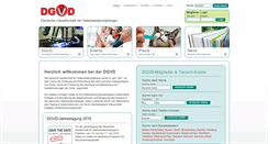 Desktop Screenshot of dgvd.org