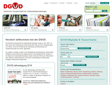 Tablet Screenshot of dgvd.org